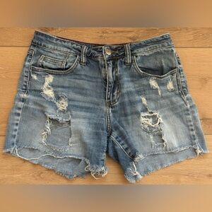 Cello Distressed Denim Women Shorts